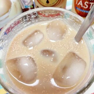 アイス☆アーモンドプロテインカフェモカ♪